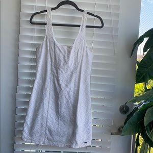 Hollister White lace dress